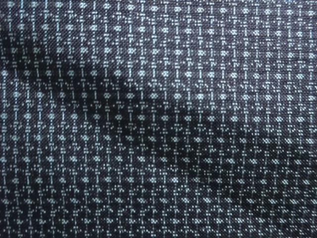 JAPANESE KIMONO / ANTIQUE MENS KIMONO / SILK / DORO OSHIMA TSUMUGI